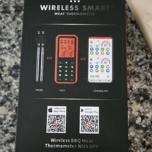 Wireless Smart Meat Thermometer